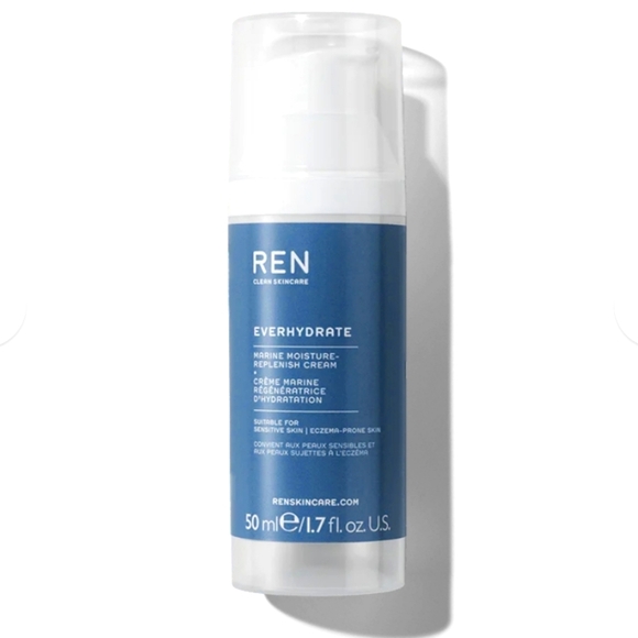 REN clean skincare EVERHYDRATE marine moisture replenish cream up to 48 HR prote - Picture 1 of 6